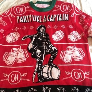 Captain Morgan Christmas sweater!!!